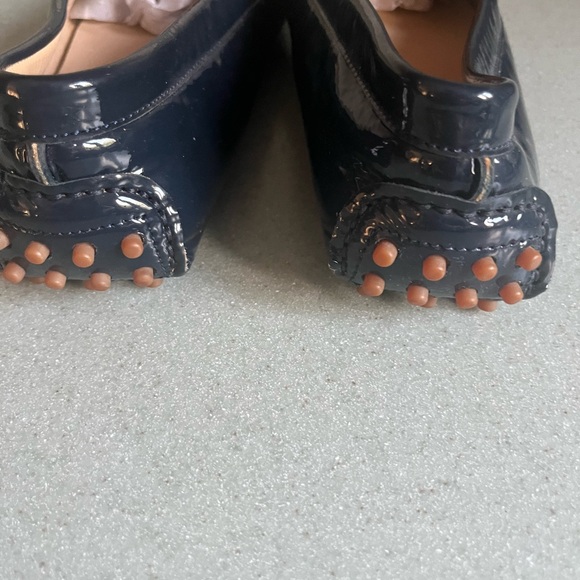 Katanya Ladies blue patent Leather driving Moc Sz 8.5 ~ 39 NWOB - Picture 7 of 8